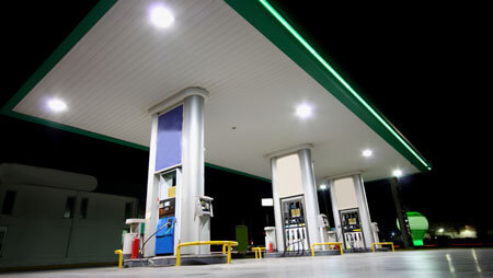​Choosing High Quality LED Light Fixtures for Gas Stations, Convenience Stores & Car Service Areas