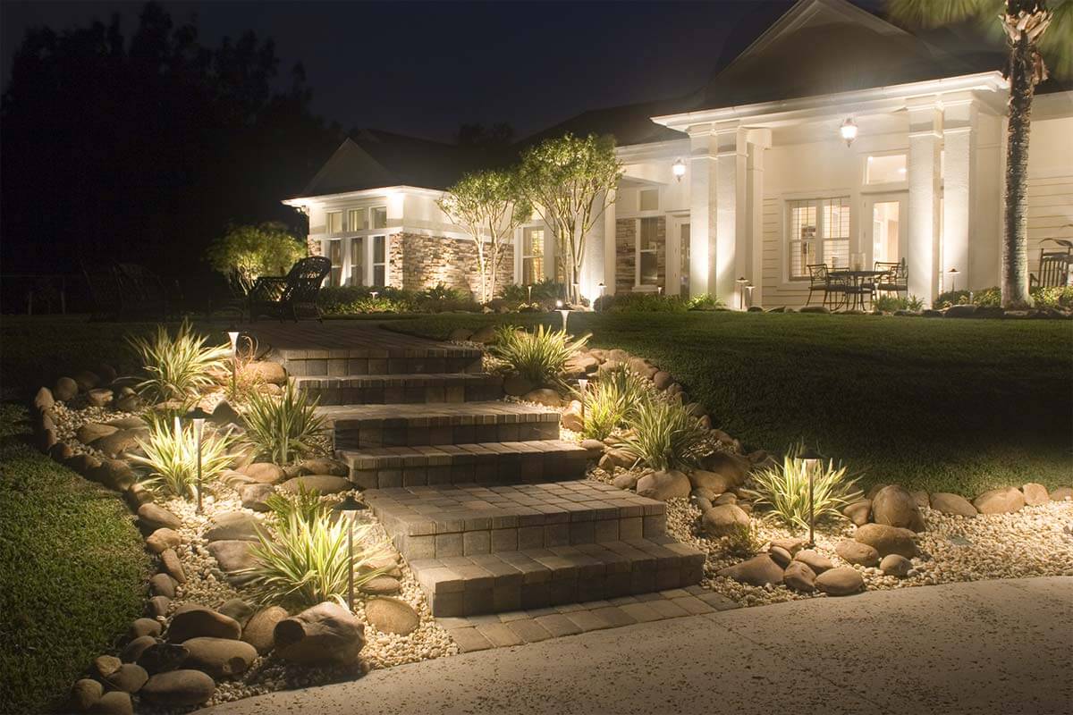 How Landscape Lighting Increases Home Value