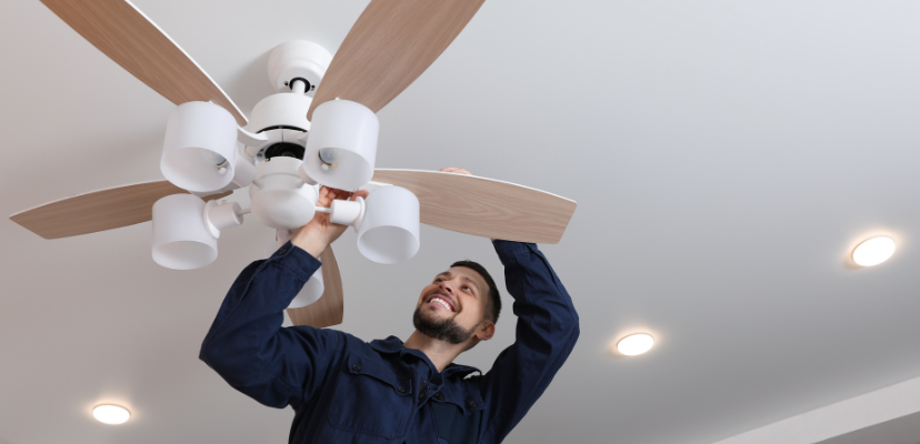 How to Measure Ceiling Fan Size