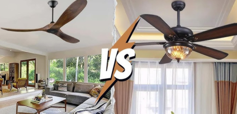 3 vs 5 Blade Ceiling Fan